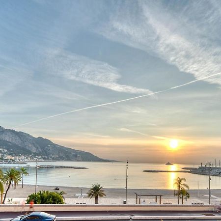 Apartment Les Sablettes Panoramic Sea View Menton Kültér fotó